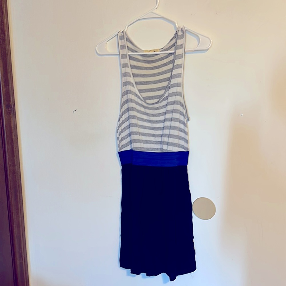 Forever 21 casual dress striped top and solid bottom Size S/P